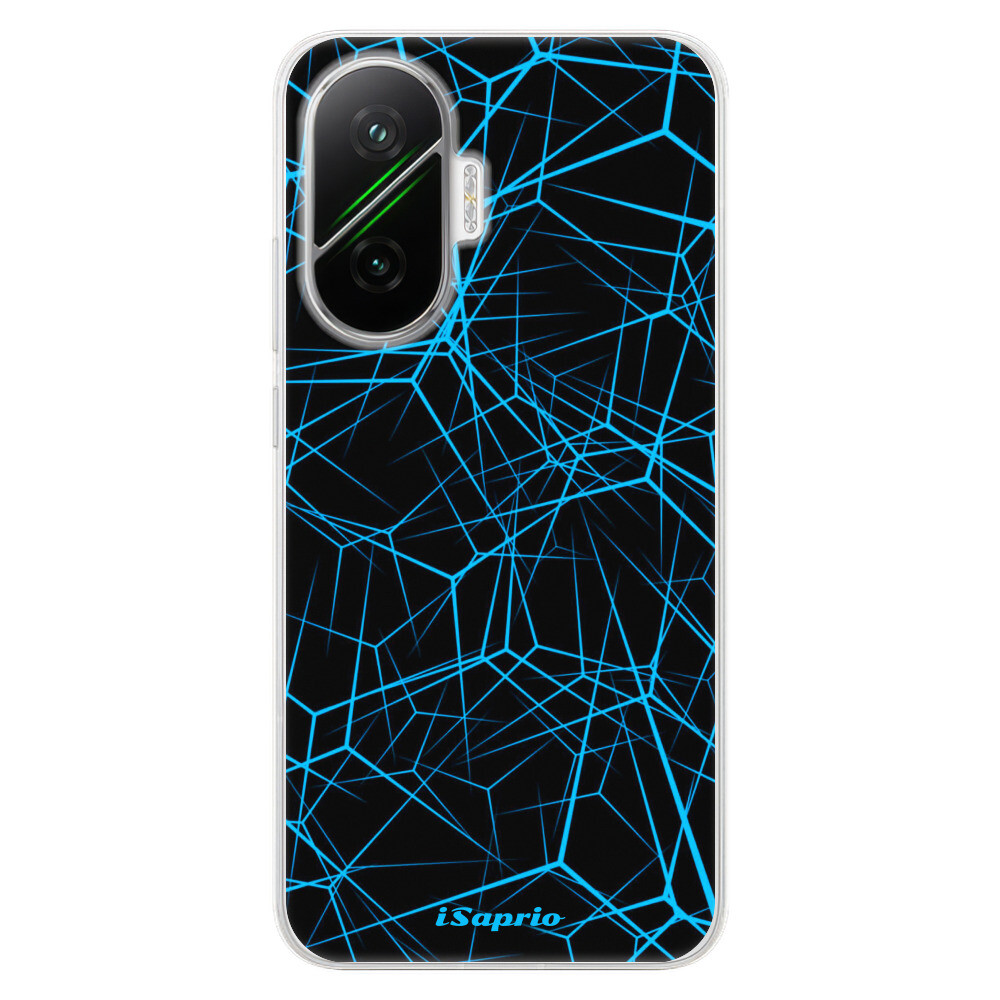 Odolné silikónové puzdro iSaprio - Abstract Outlines 12 - Poco F7