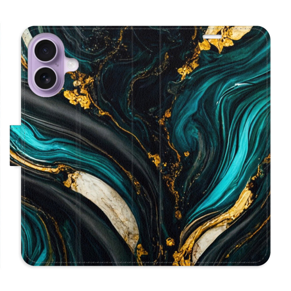 Flipové puzdro iSaprio - Dark Paint - iPhone 17