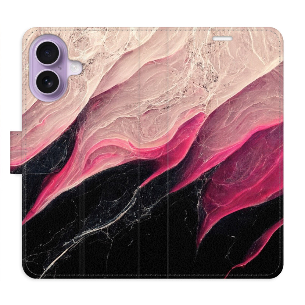 Flipové puzdro iSaprio - BlackPink Marble - iPhone 17