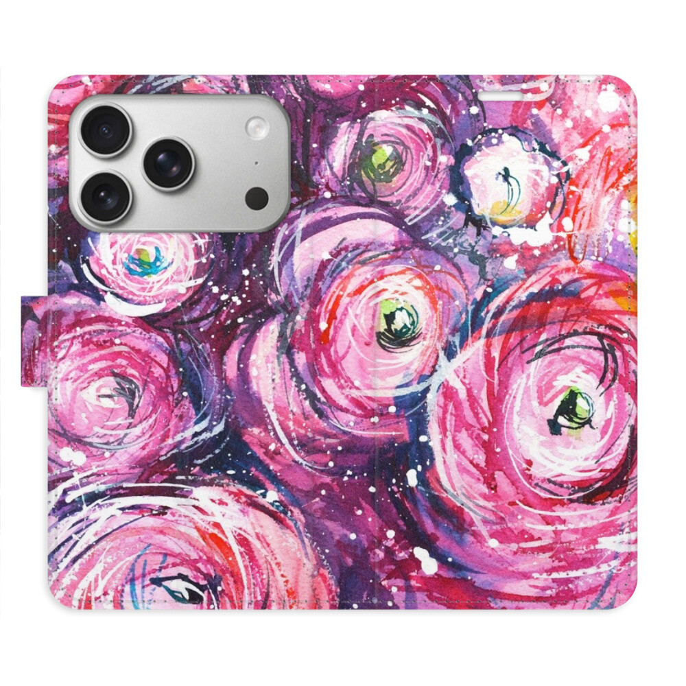 Flipové puzdro iSaprio - Retro Paint 02 - iPhone 17 Pro