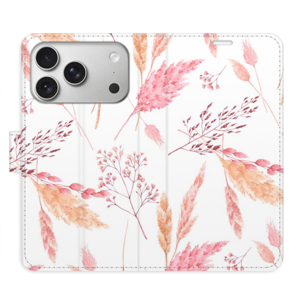 Flipové puzdro iSaprio - Ornamental Flowers - iPhone 17 Pro