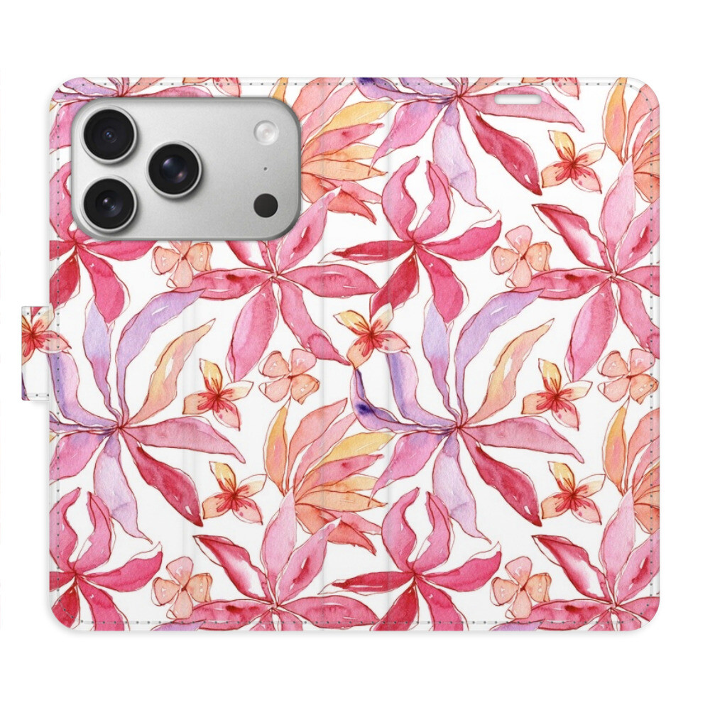 Flipové puzdro iSaprio - Flower Pattern 10 - iPhone 17 Pro