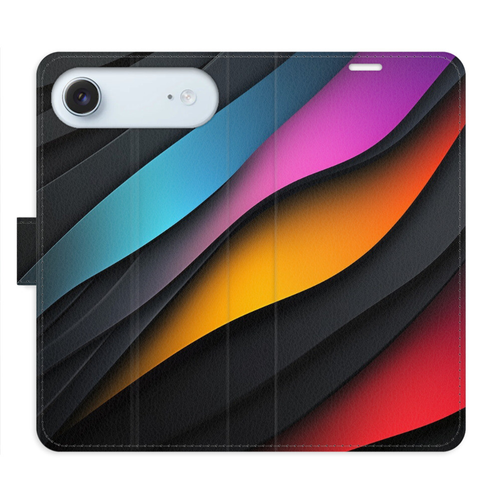 Flipové puzdro iSaprio - Color Waves - iPhone 17 Air