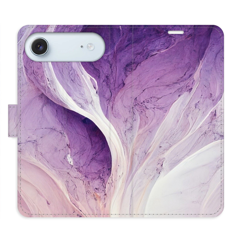 Flipové puzdro iSaprio - Purple Paint - iPhone 17 Air