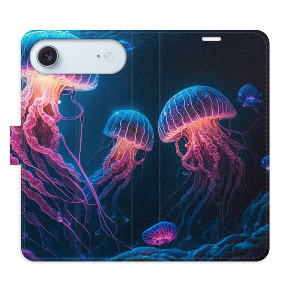 Flipové puzdro iSaprio - Jellyfish - iPhone 17 Air