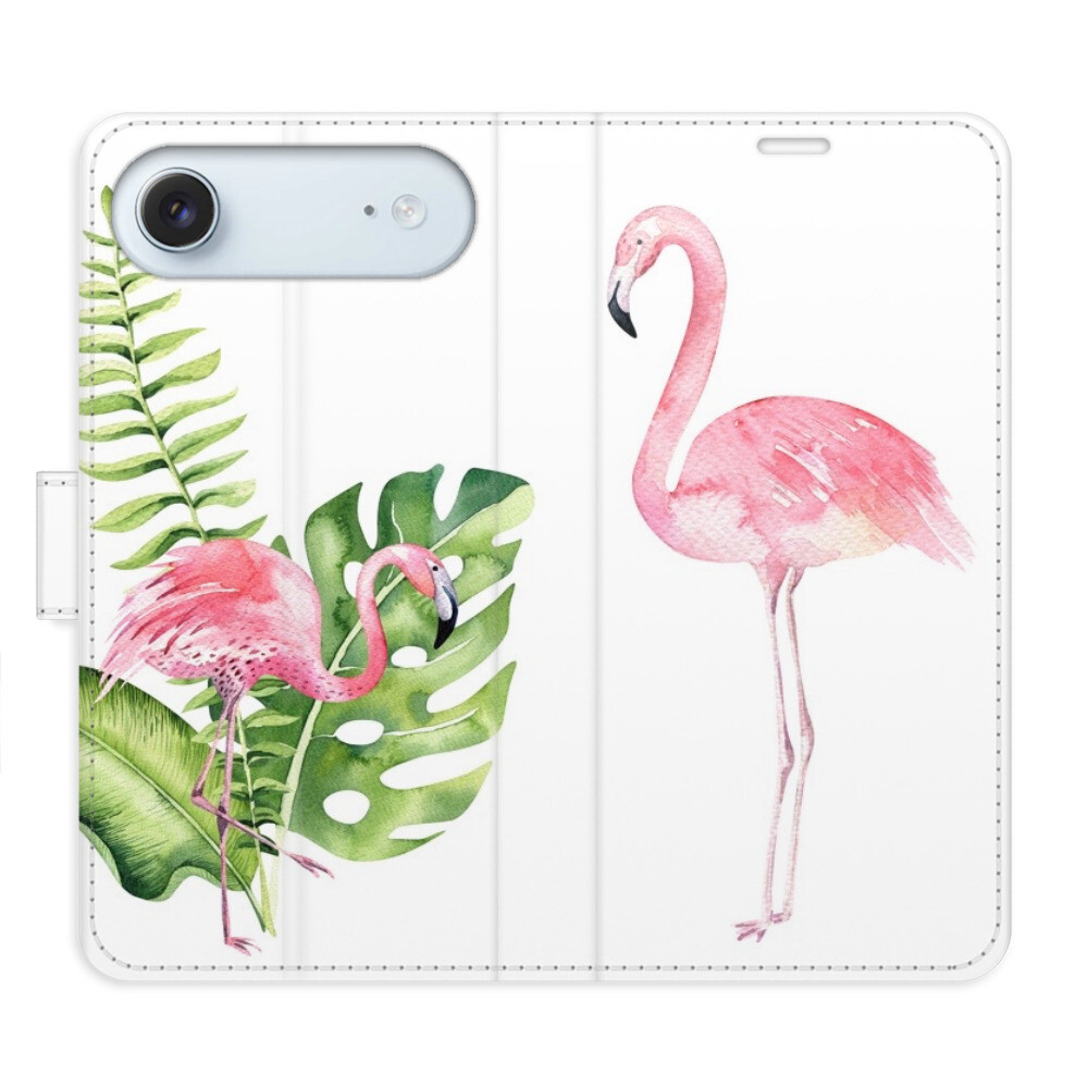 Flipové puzdro iSaprio - Flamingos - iPhone 17 Air