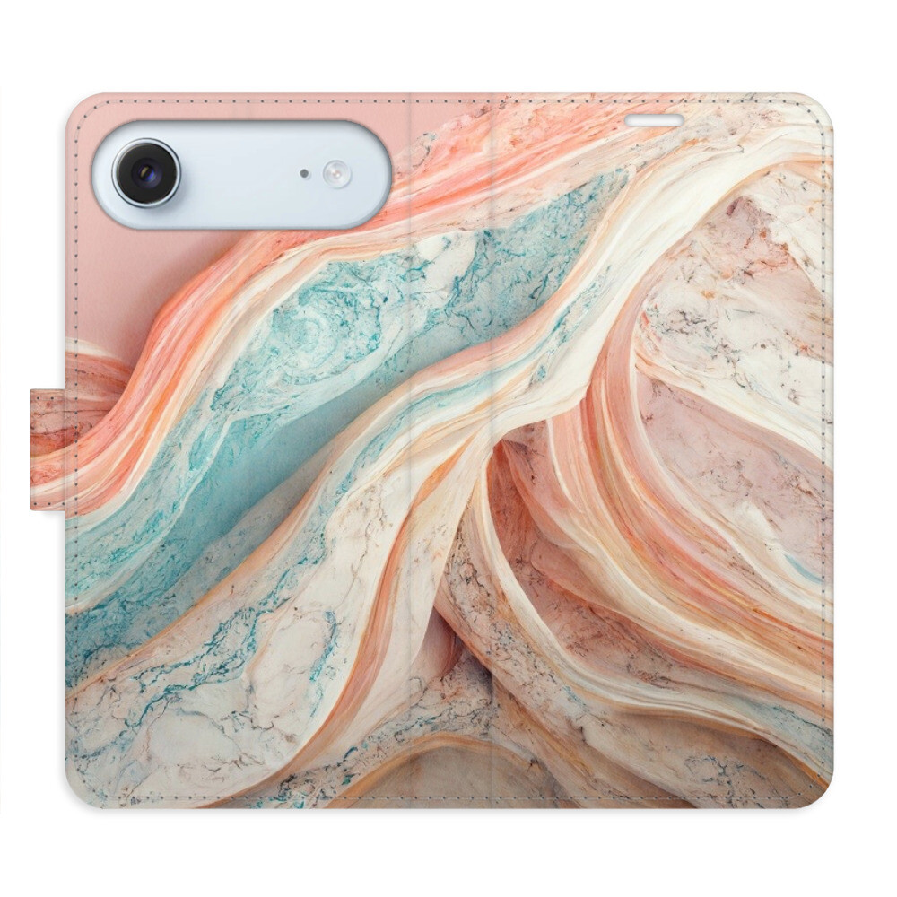 Flipové puzdro iSaprio - Colour Marble - iPhone 17 Air