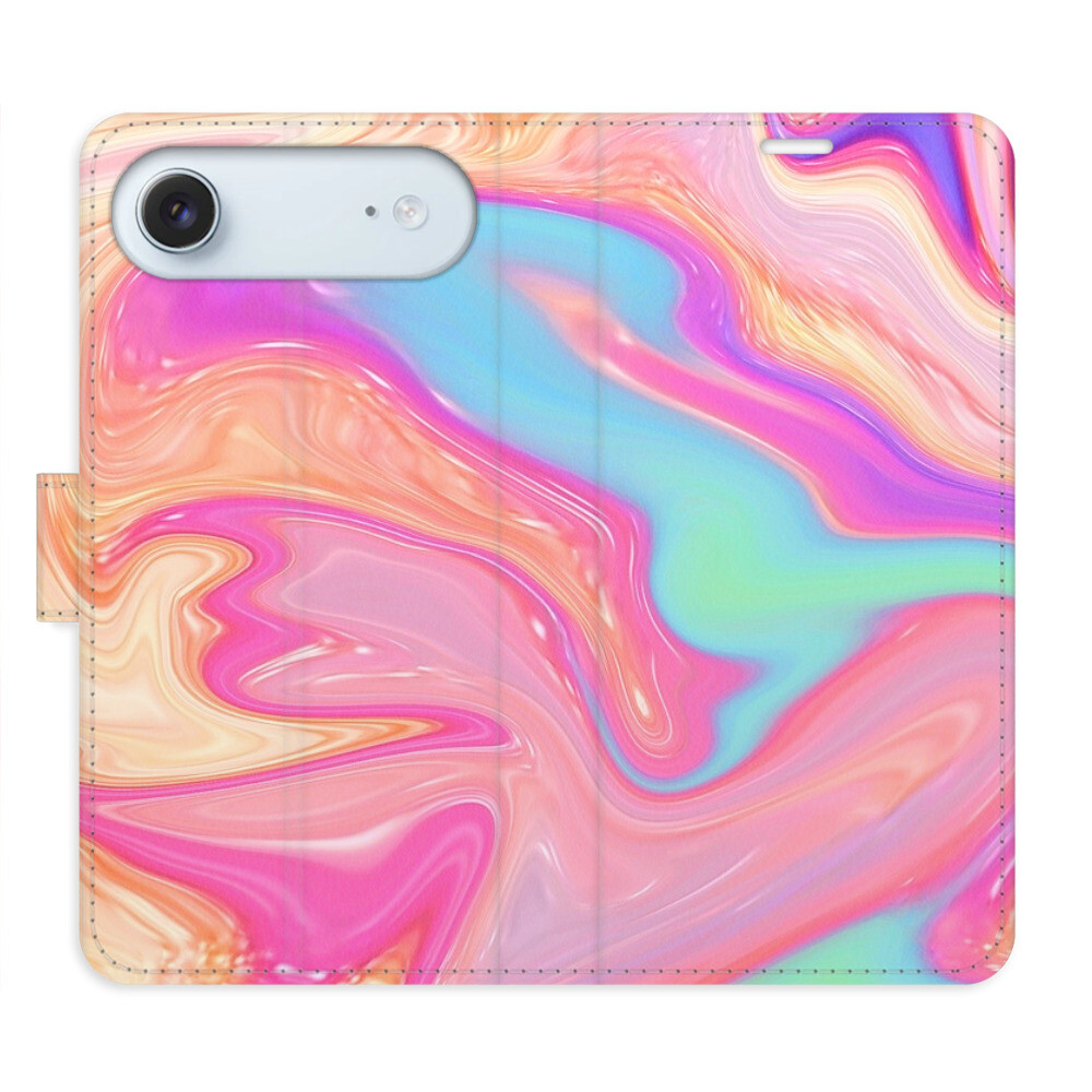 Flipové puzdro iSaprio - Abstract Paint 07 - iPhone 17 Air