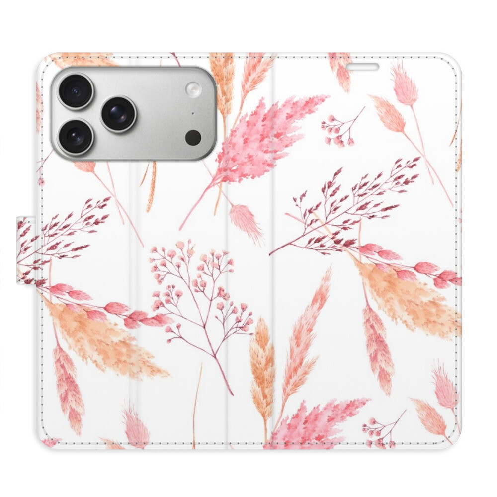 Flipové puzdro iSaprio - Ornamental Flowers - iPhone 17 Pro Max