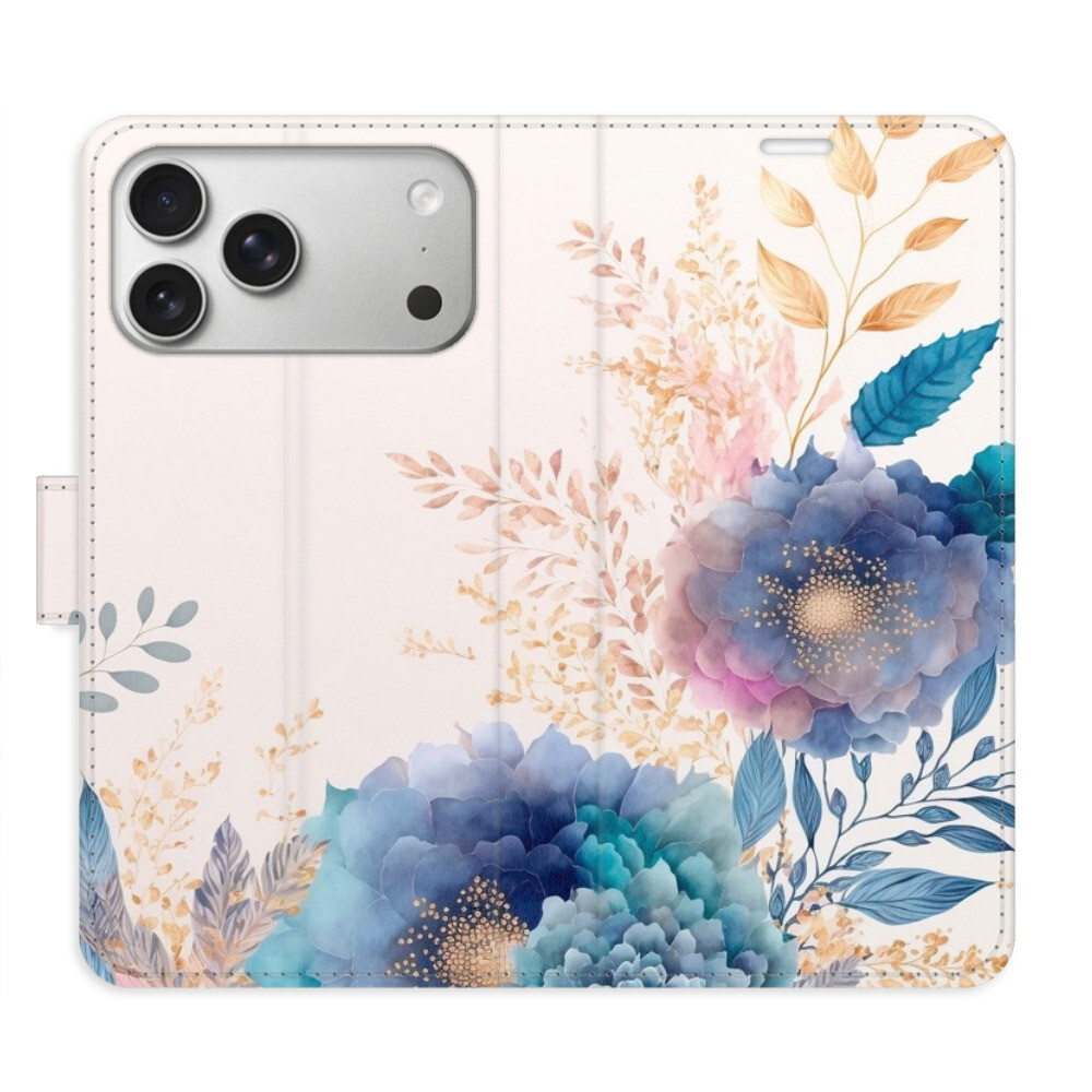 Flipové puzdro iSaprio - Ornamental Flowers 03 - iPhone 17 Pro Max