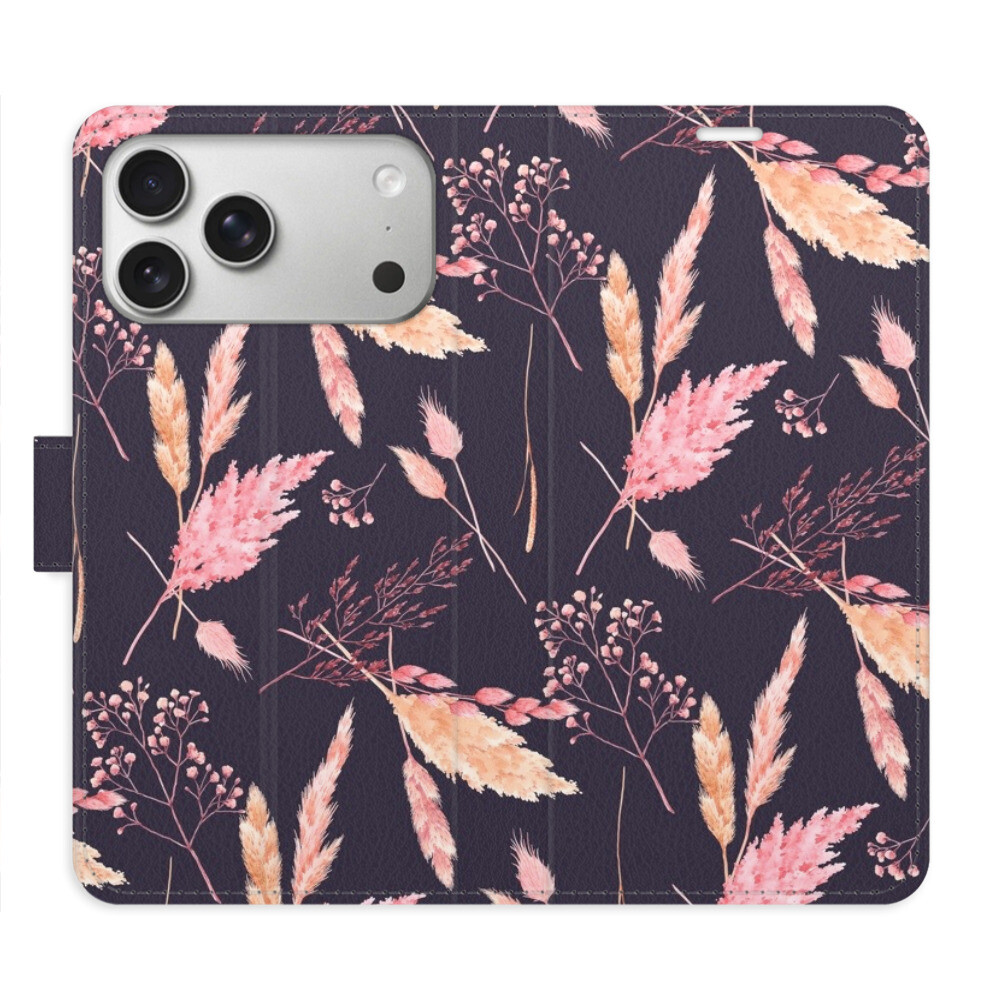 Flipové puzdro iSaprio - Ornamental Flowers 02 - iPhone 17 Pro Max