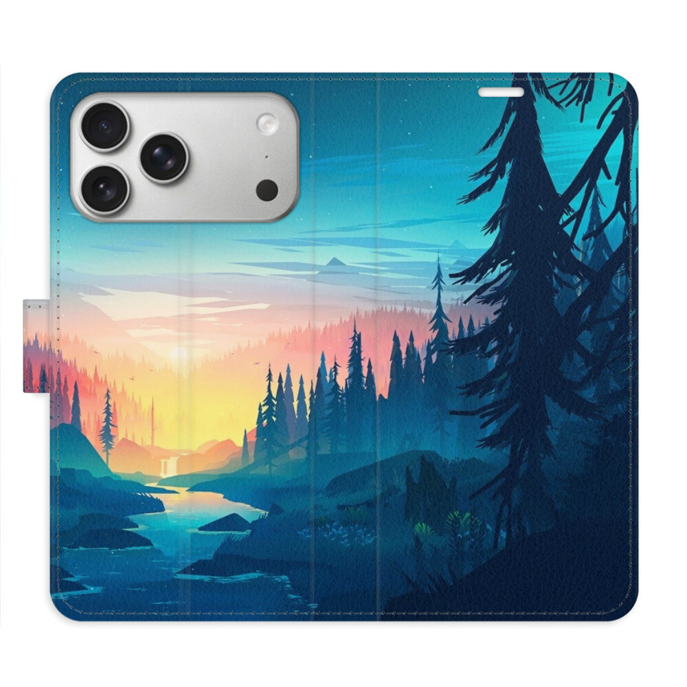 Flipové puzdro iSaprio - Magical Landscape - iPhone 17 Pro Max