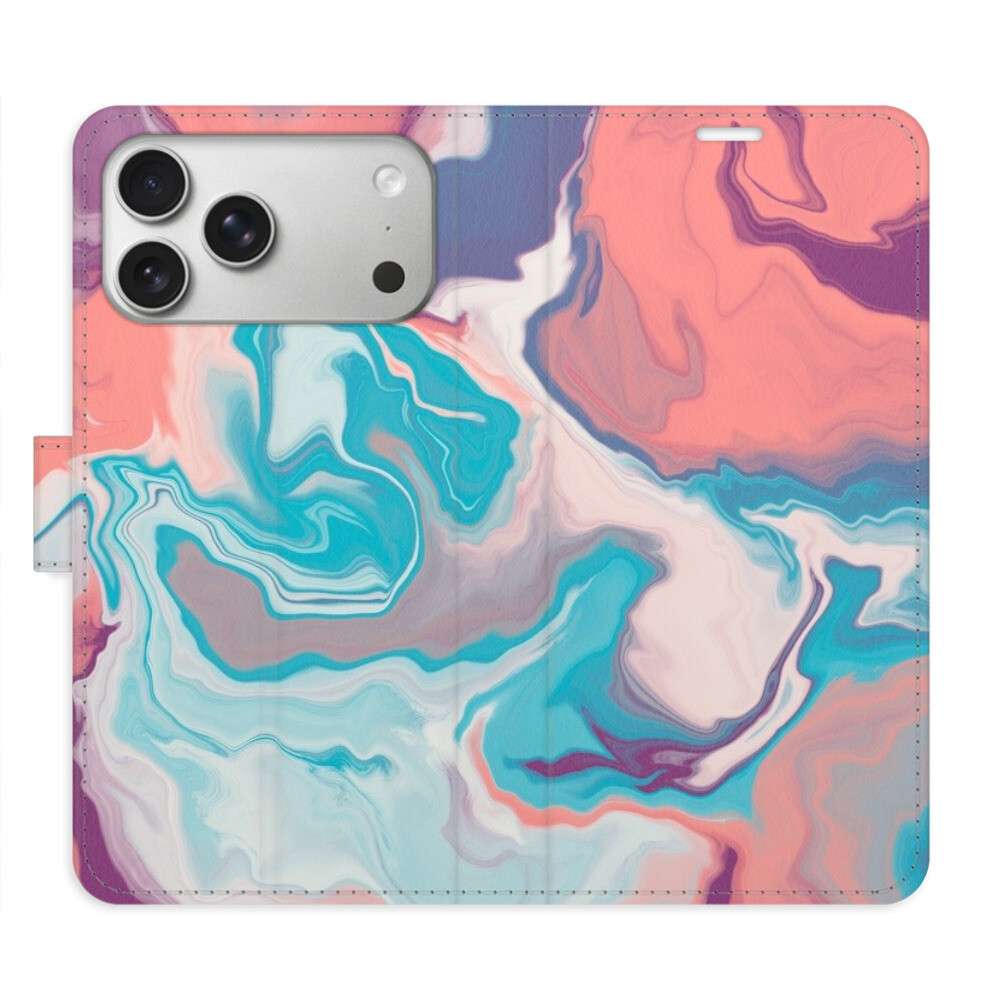 Flipové puzdro iSaprio - Abstract Paint 06 - iPhone 17 Pro Max