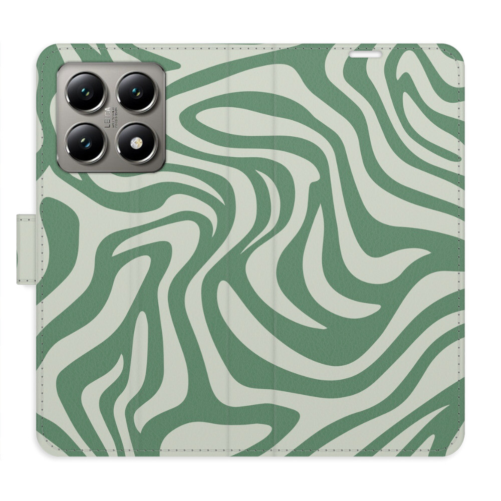 Flipové puzdro iSaprio - Zebra Green 02 - Xiaomi 14T