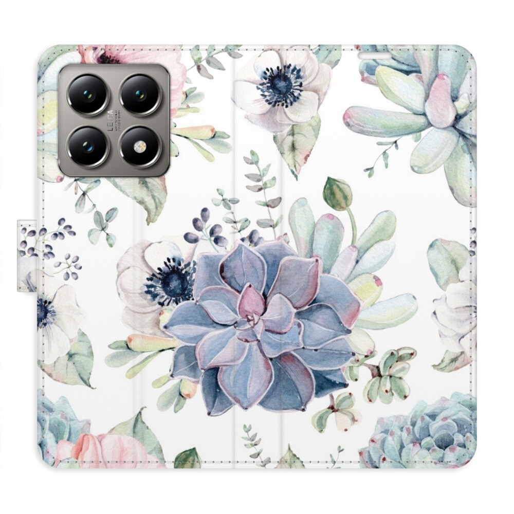 Flipové puzdro iSaprio - Succulents - Xiaomi 14T