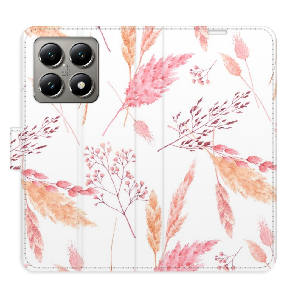 Flipové puzdro iSaprio - Ornamental Flowers - Xiaomi 14T