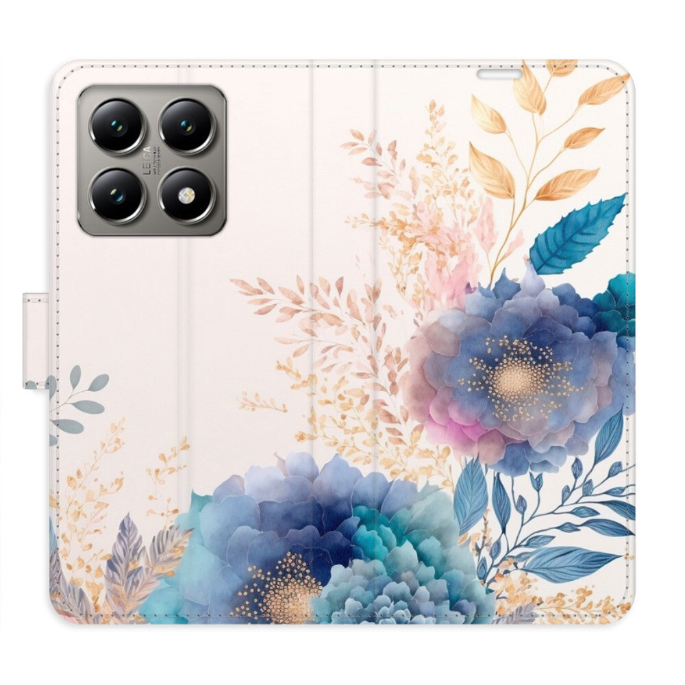 Flipové puzdro iSaprio - Ornamental Flowers 03 - Xiaomi 14T