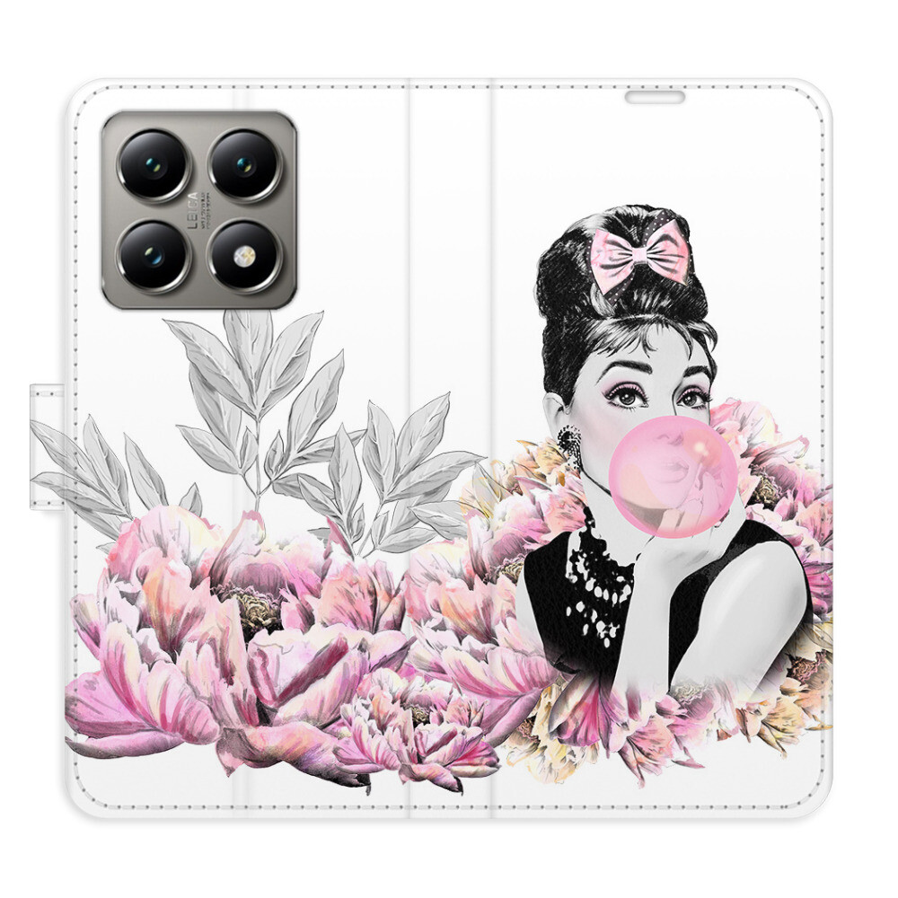 Flipové puzdro iSaprio - Girl with bubble - Xiaomi 14T