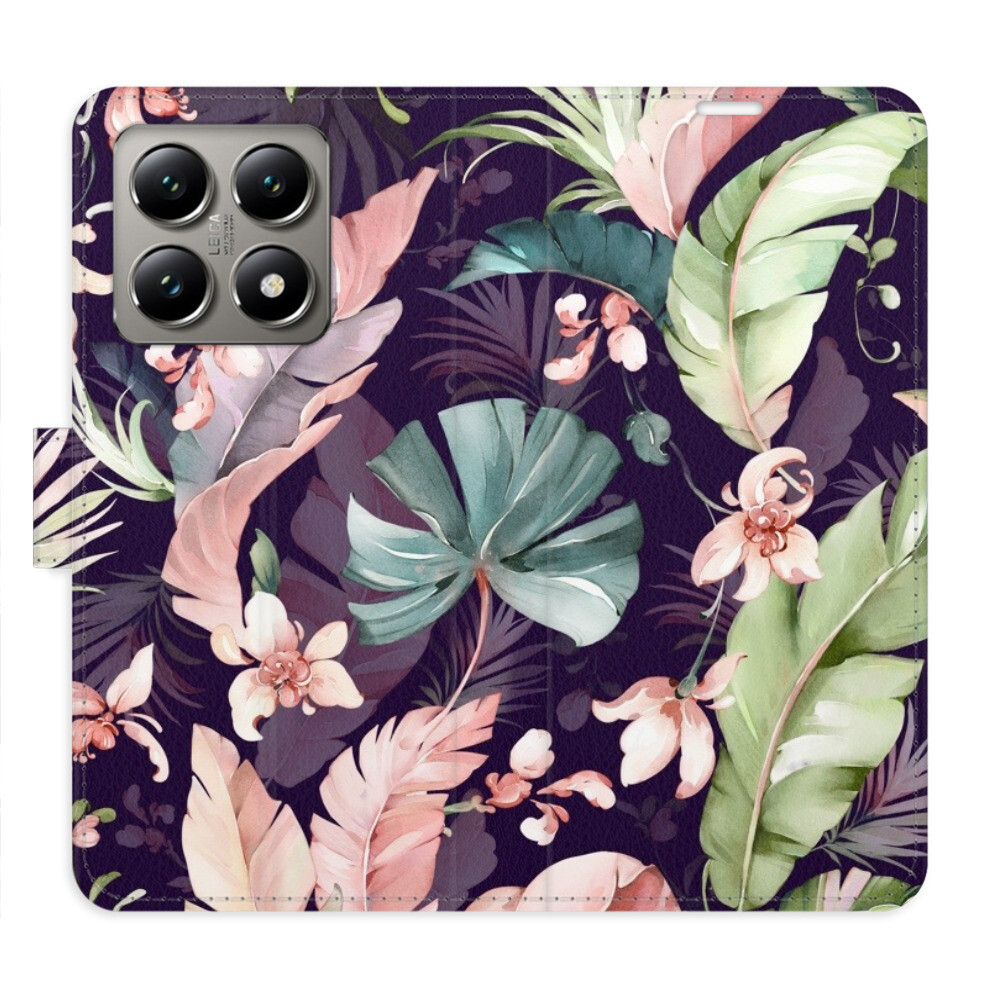 Flipové puzdro iSaprio - Flower Pattern 08 - Xiaomi 14T