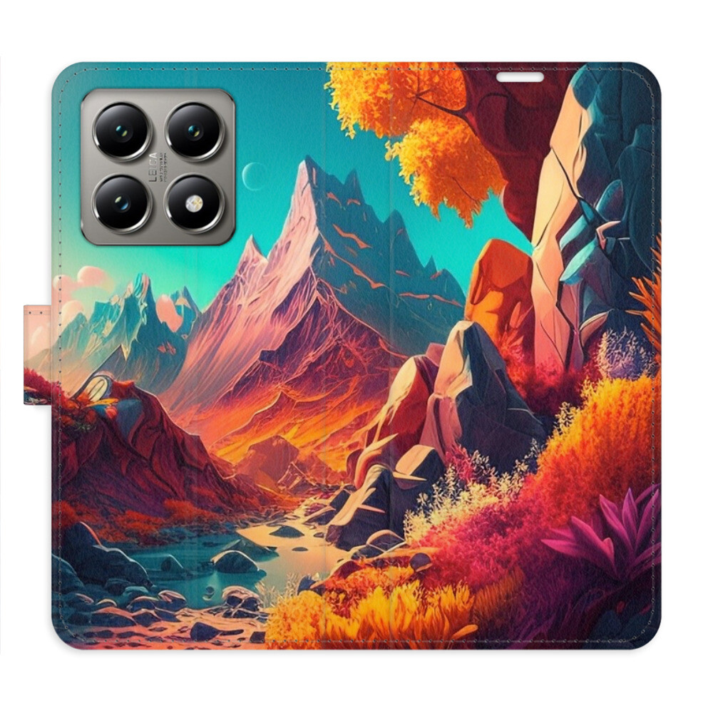 Flipové puzdro iSaprio - Colorful Mountains - Xiaomi 14T