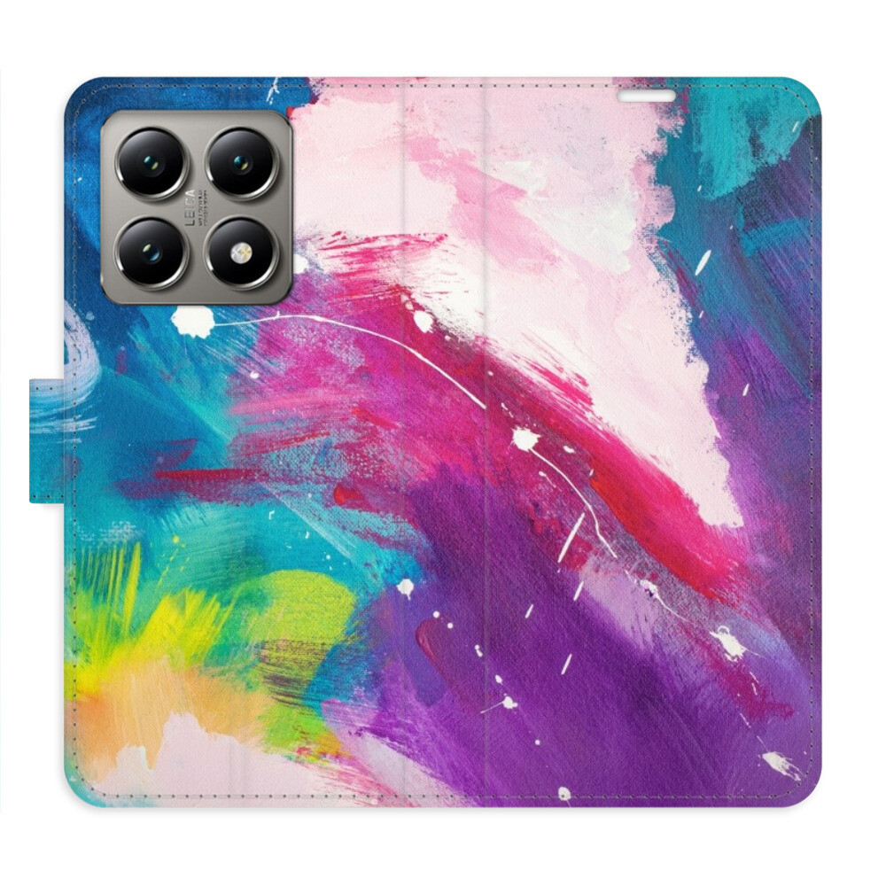 Flipové puzdro iSaprio - Abstract Paint 05 - Xiaomi 14T