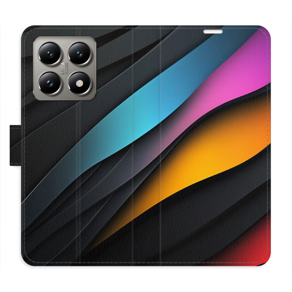 Flipové puzdro iSaprio - Color Waves - Xiaomi 14T Pro