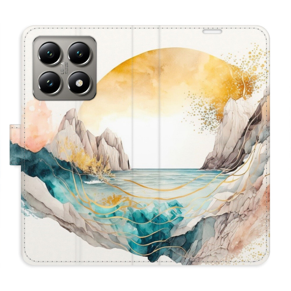 Flipové puzdro iSaprio - Winter in the Mountains - Xiaomi 14T Pro