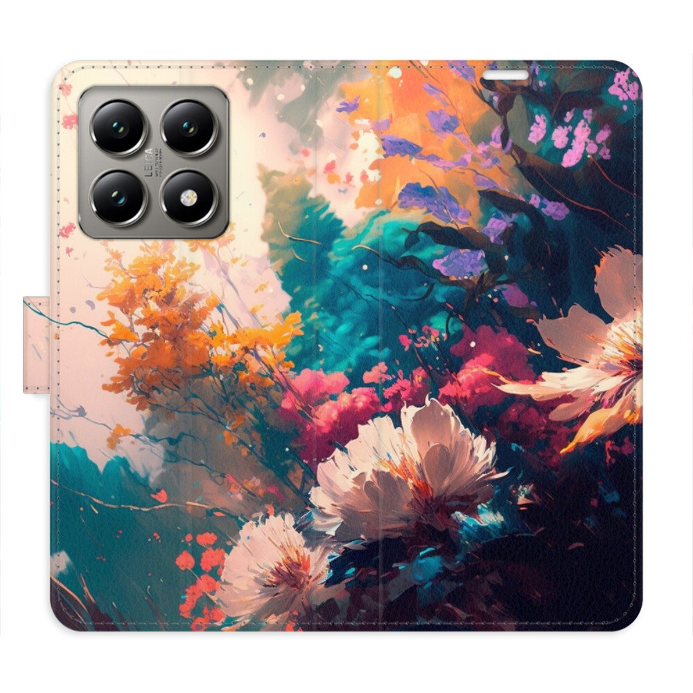 Flipové puzdro iSaprio - Spring Flowers - Xiaomi 14T Pro
