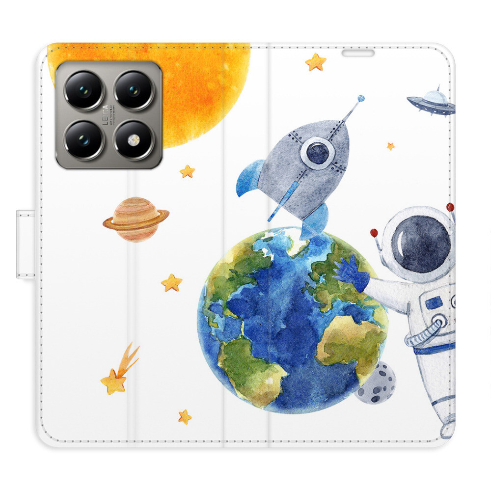 Flipové puzdro iSaprio - Space 06 - Xiaomi 14T Pro