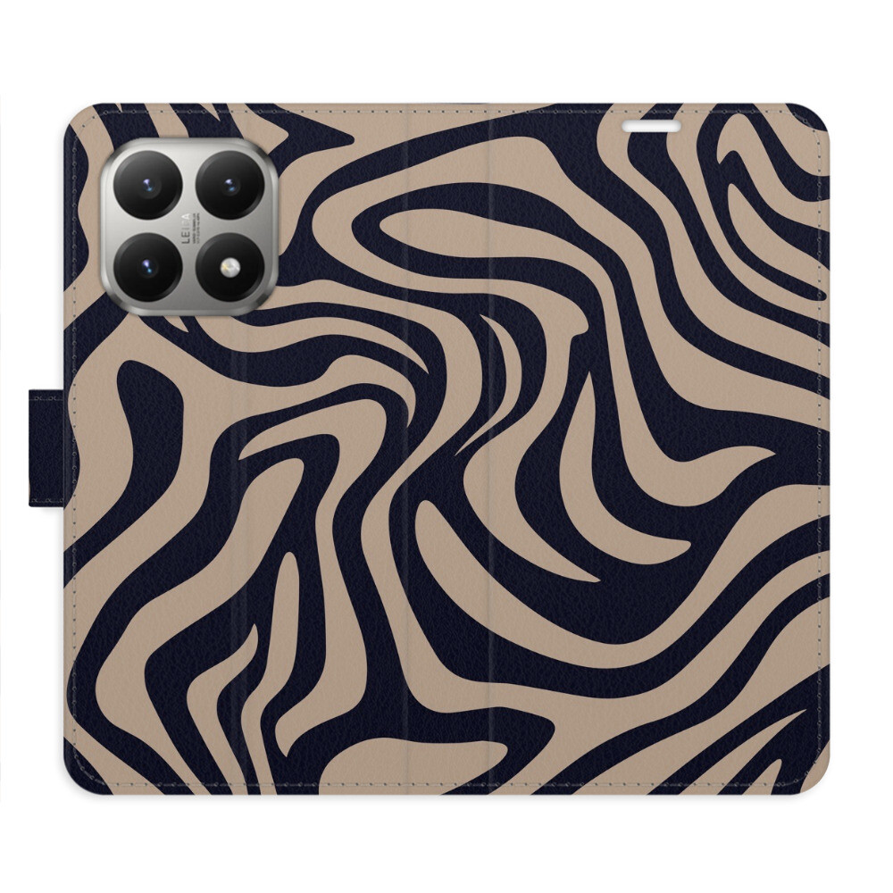 Flipové puzdro iSaprio - Zebra Black 02 - Xiaomi 15T