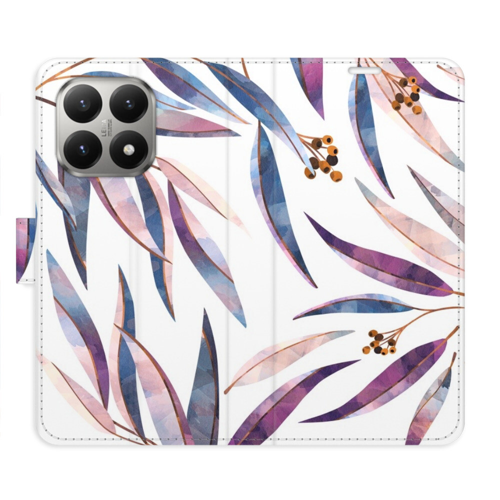 Flipové puzdro iSaprio - Ornamental Leaves - Xiaomi 15T