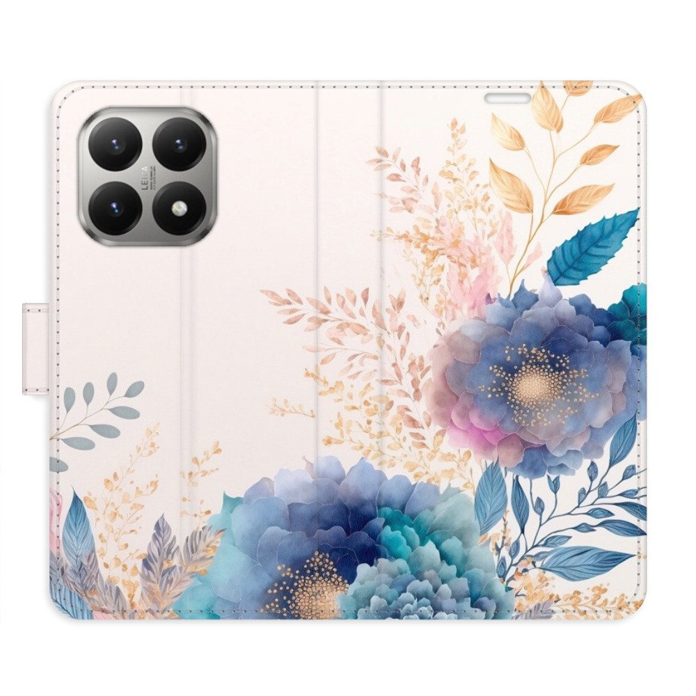 Flipové puzdro iSaprio - Ornamental Flowers 03 - Xiaomi 15T
