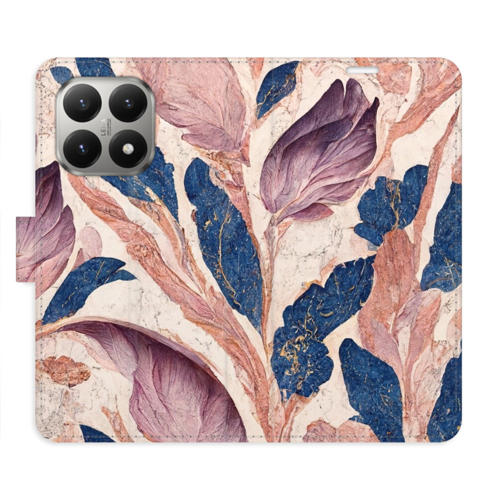 Flipové puzdro iSaprio - Old Leaves 02 - Xiaomi 15T