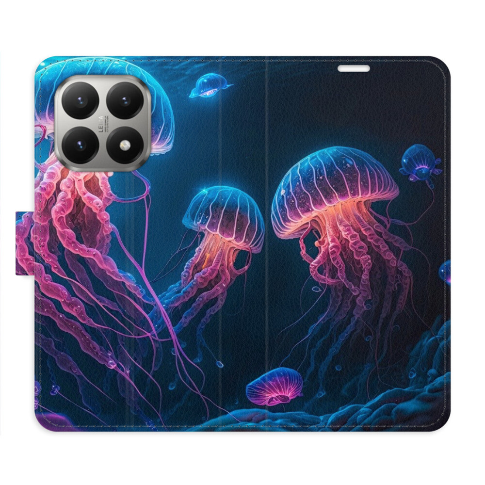Flipové puzdro iSaprio - Jellyfish - Xiaomi 15T