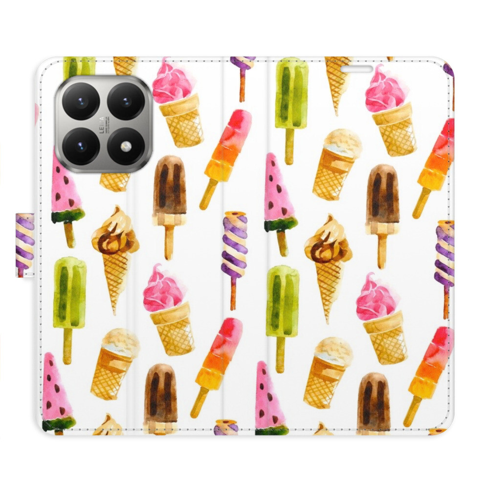 Flipové puzdro iSaprio - Ice Cream Pattern - Xiaomi 15T