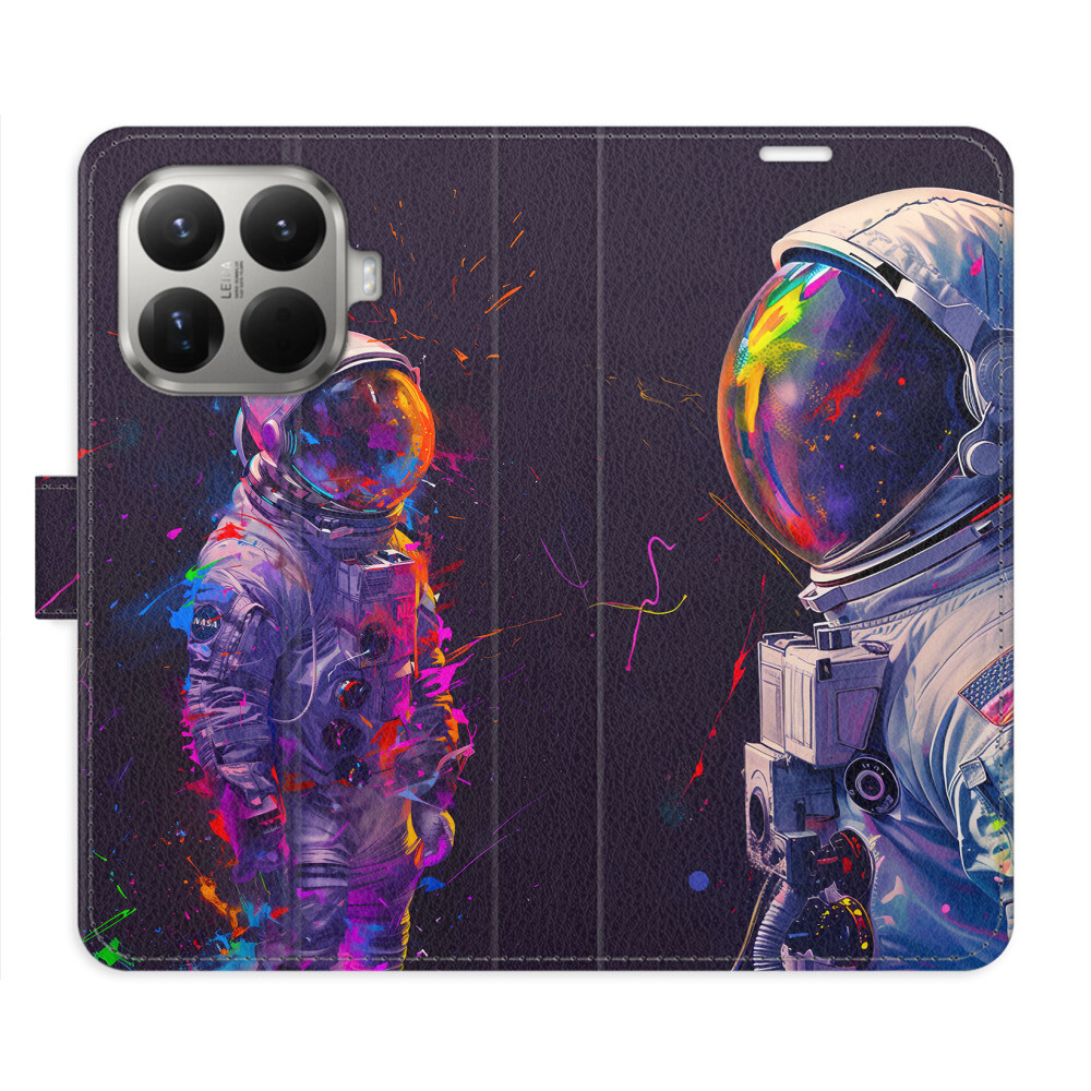 Flipové puzdro iSaprio - Neon Astronaut 02 - Xiaomi 15T Pro