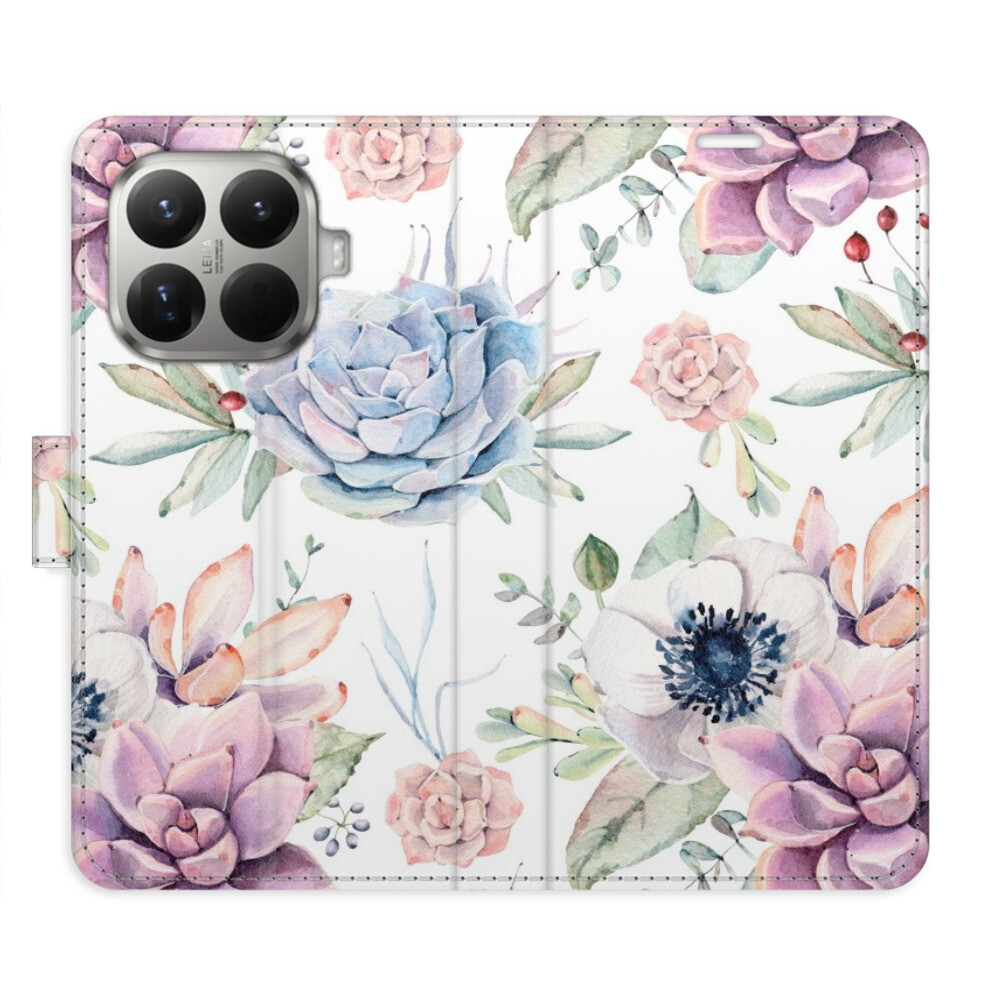 Flipové puzdro iSaprio - Succulents Pattern - Xiaomi 15T Pro
