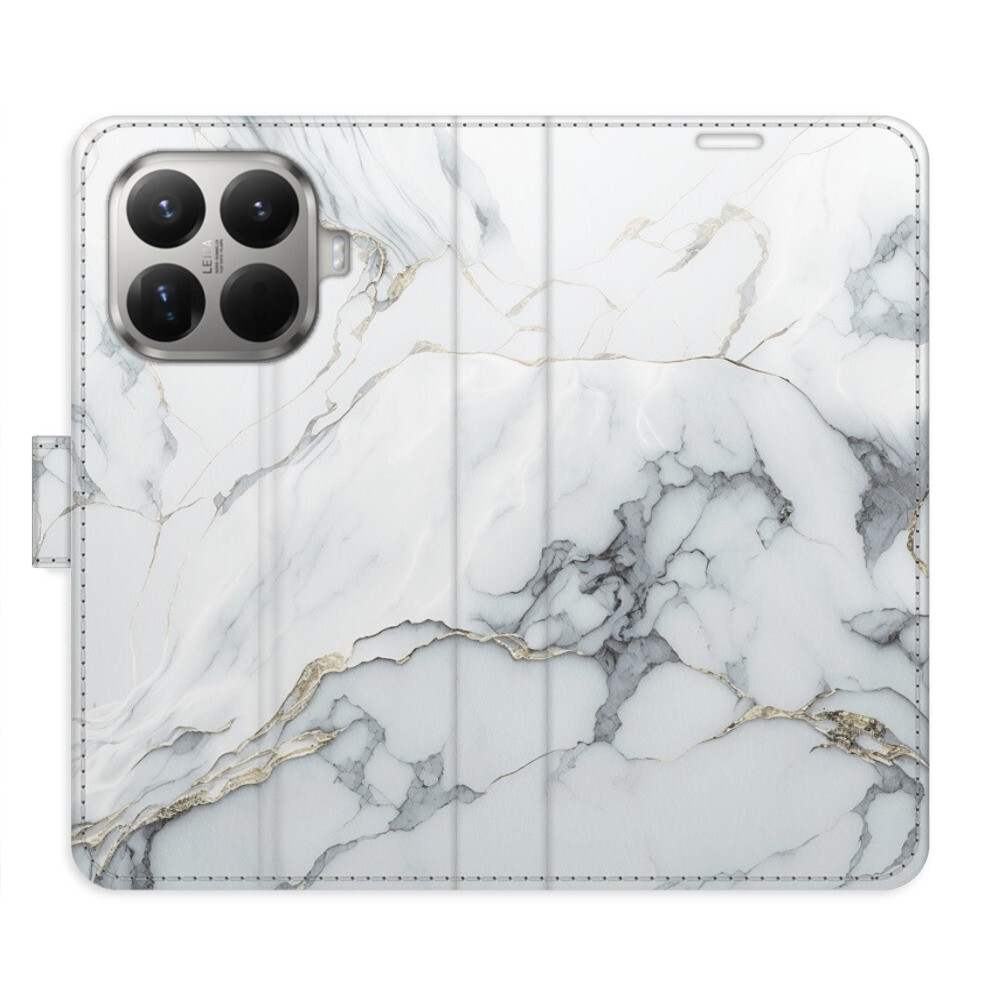 Flipové puzdro iSaprio - SilverMarble 15 - Xiaomi 15T Pro