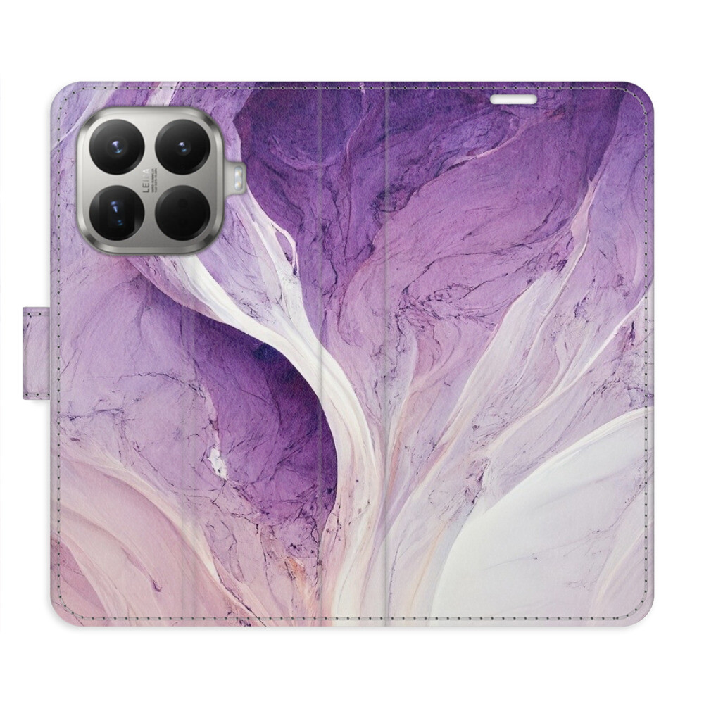 Flipové puzdro iSaprio - Purple Paint - Xiaomi 15T Pro