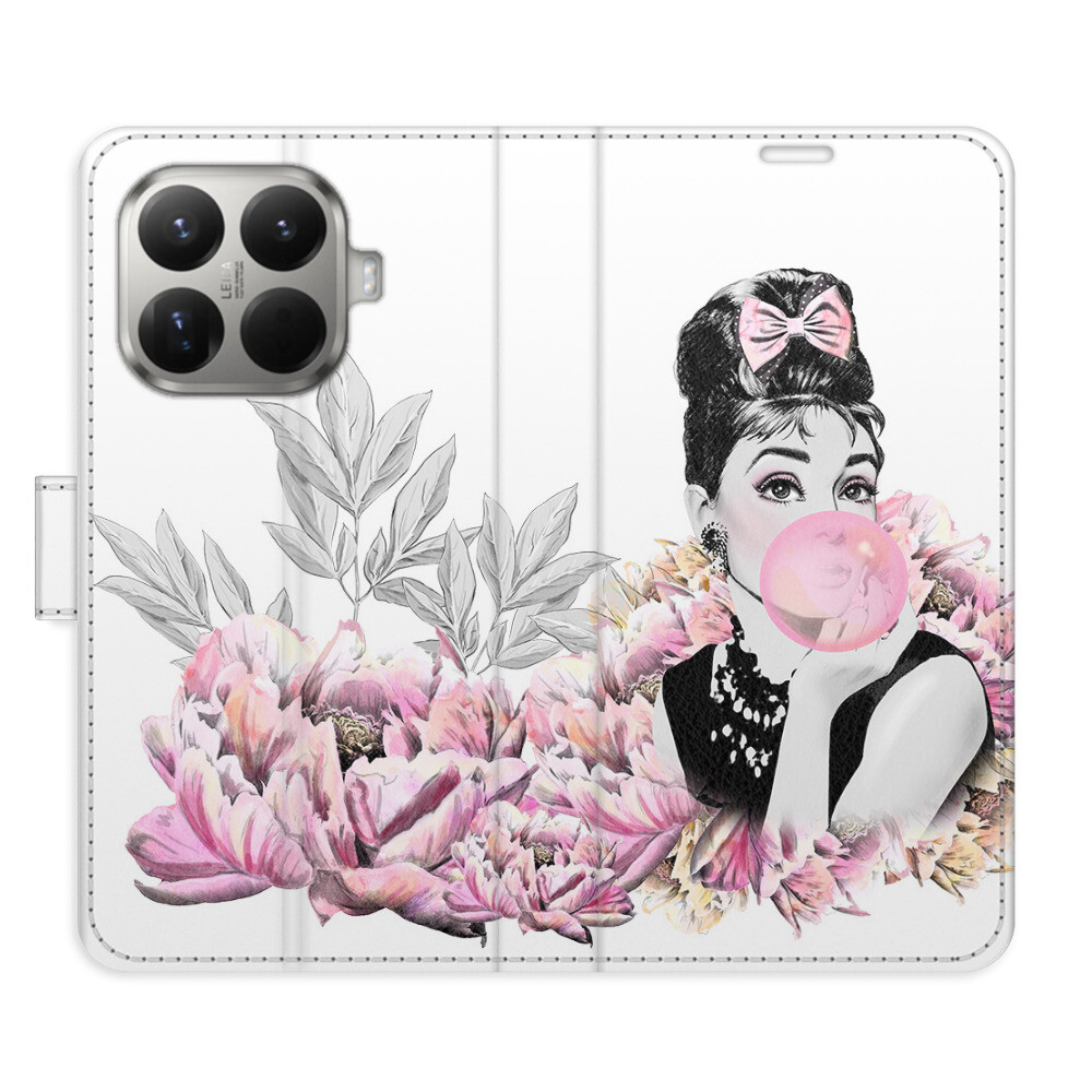 Flipové puzdro iSaprio - Girl with bubble - Xiaomi 15T Pro