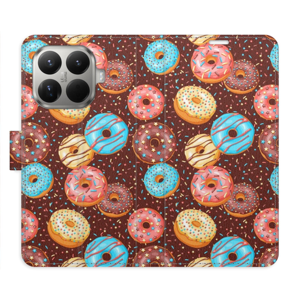 Flipové puzdro iSaprio - Donuts Pattern - Xiaomi 15T Pro