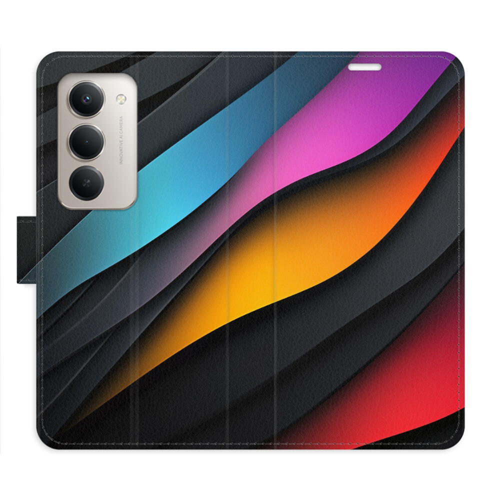 Flipové puzdro iSaprio - Color Waves - Xiaomi Redmi 15