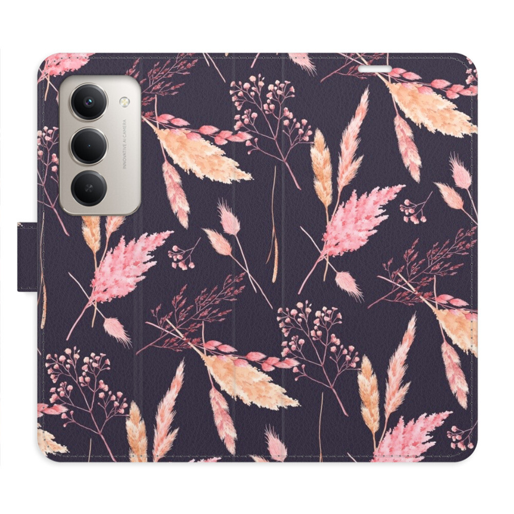 Flipové puzdro iSaprio - Ornamental Flowers 02 - Xiaomi Redmi 15