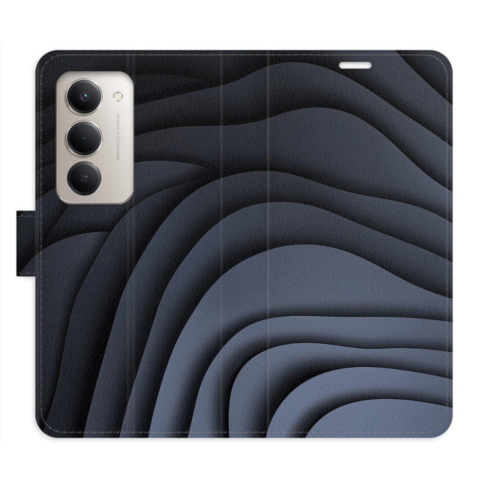 Flipové puzdro iSaprio - Dark Waves - Xiaomi Redmi 15 5G