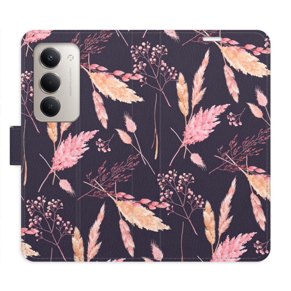 Flipové puzdro iSaprio - Ornamental Flowers 02 - Xiaomi Redmi 15 5G