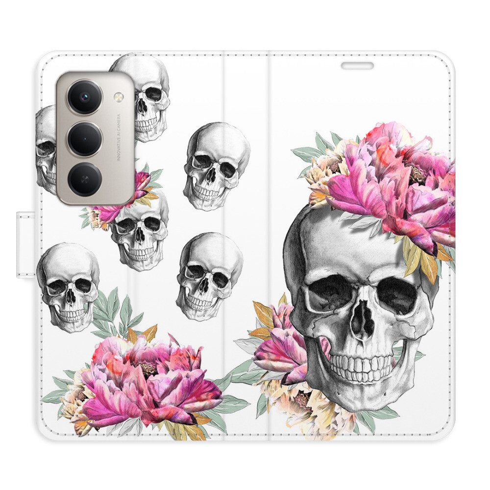 Flipové puzdro iSaprio - Crazy Skull - Xiaomi Redmi 15 5G