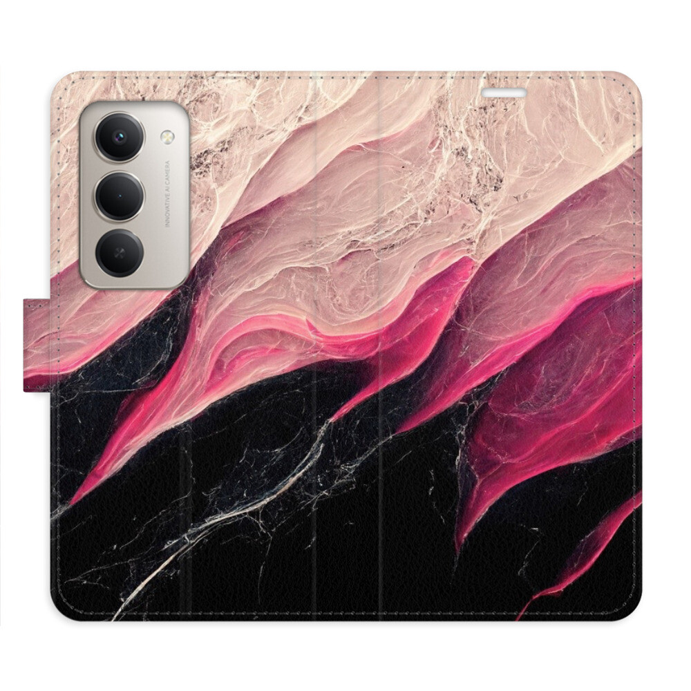 Flipové puzdro iSaprio - BlackPink Marble - Xiaomi Redmi 15 5G