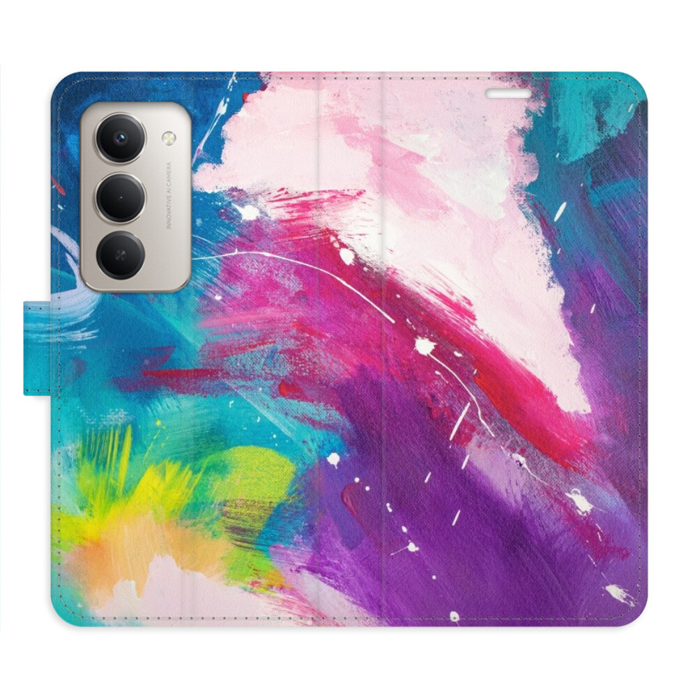 Flipové puzdro iSaprio - Abstract Paint 05 - Xiaomi Redmi 15 5G