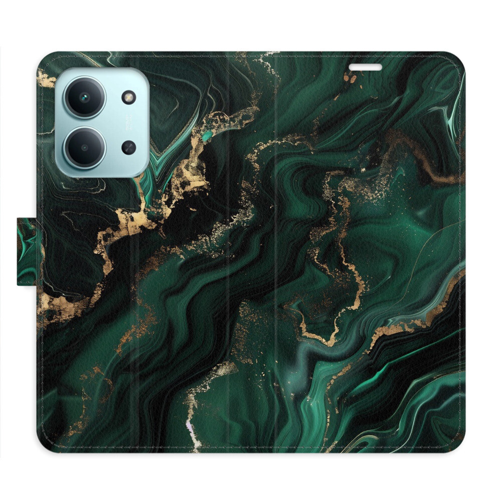 Flipové puzdro iSaprio - Emerald 02 - Xiaomi Redmi 15C