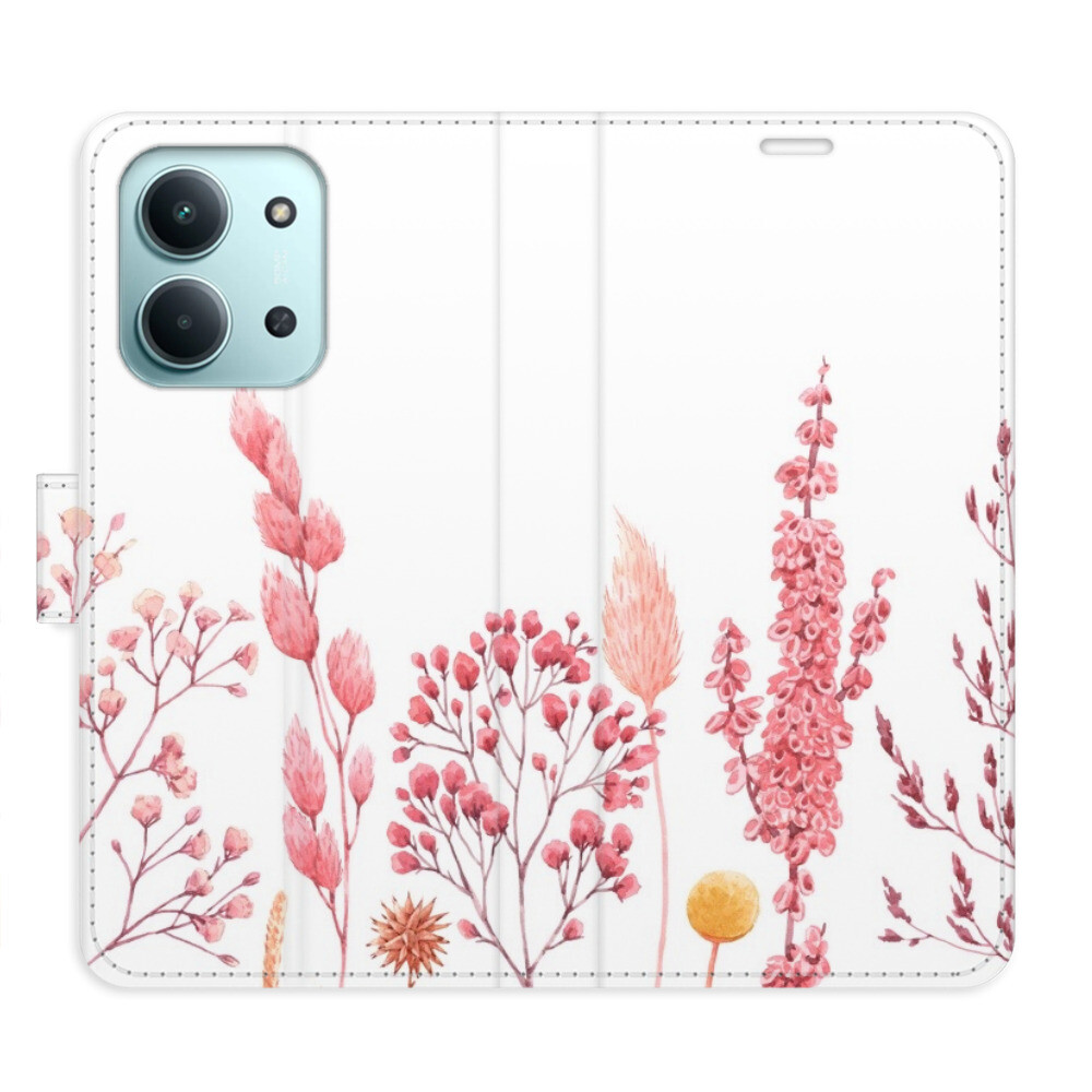 Flipové puzdro iSaprio - Pink Flowers 03 - Xiaomi Redmi 15C